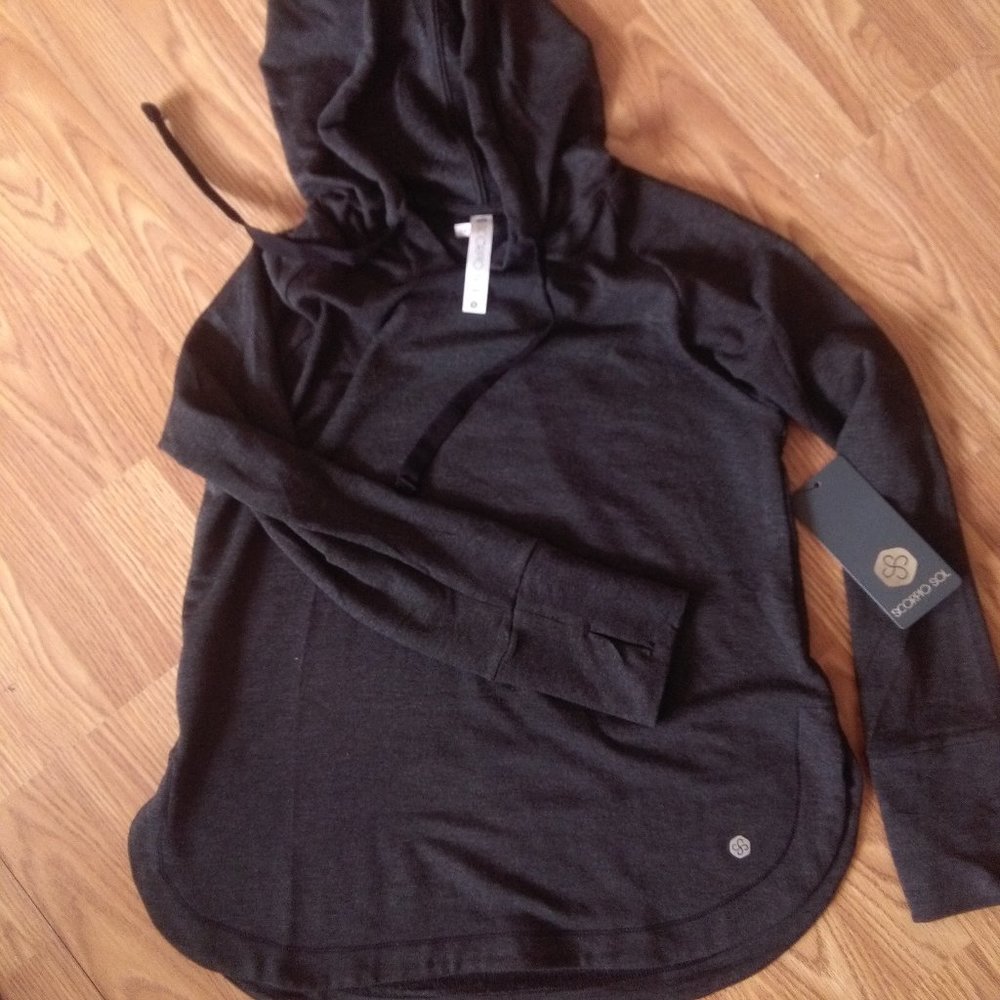 Scorpio Sol Charcoal Hoodie